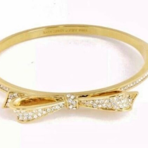 Kate Spade Gold Bangle Bow Bracelet - Picture 3 of 6
